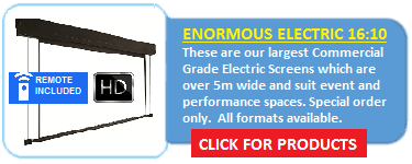 EX Series Enormous Electric Screens